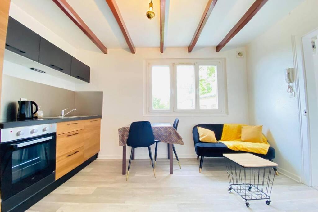 Appartement Cosy Avec Jardin Chaleureux Laon Exterior foto
