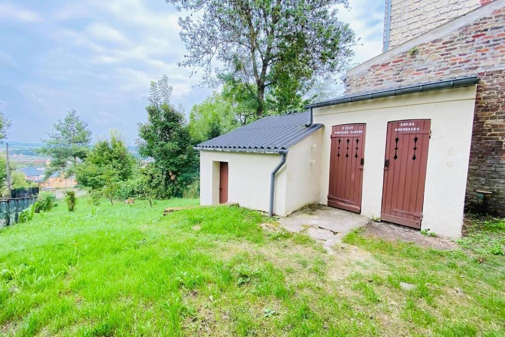 Appartement Cosy Avec Jardin Chaleureux Laon Exterior foto